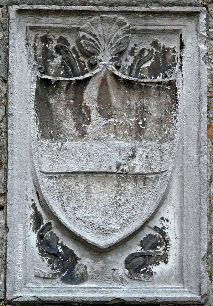 ecusson blason famille zorzi à Venise