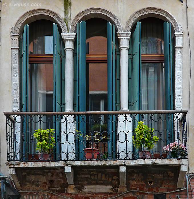 premier étage de la maison du peintre Paul Véronèse à Venise