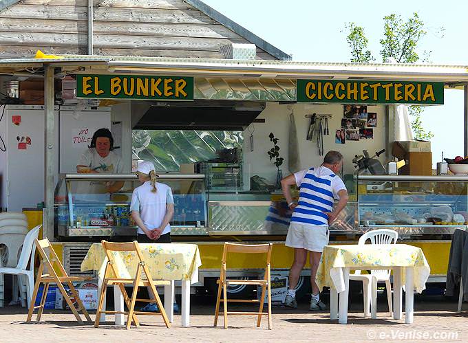 cicchetteria île de Sant' Erasmo