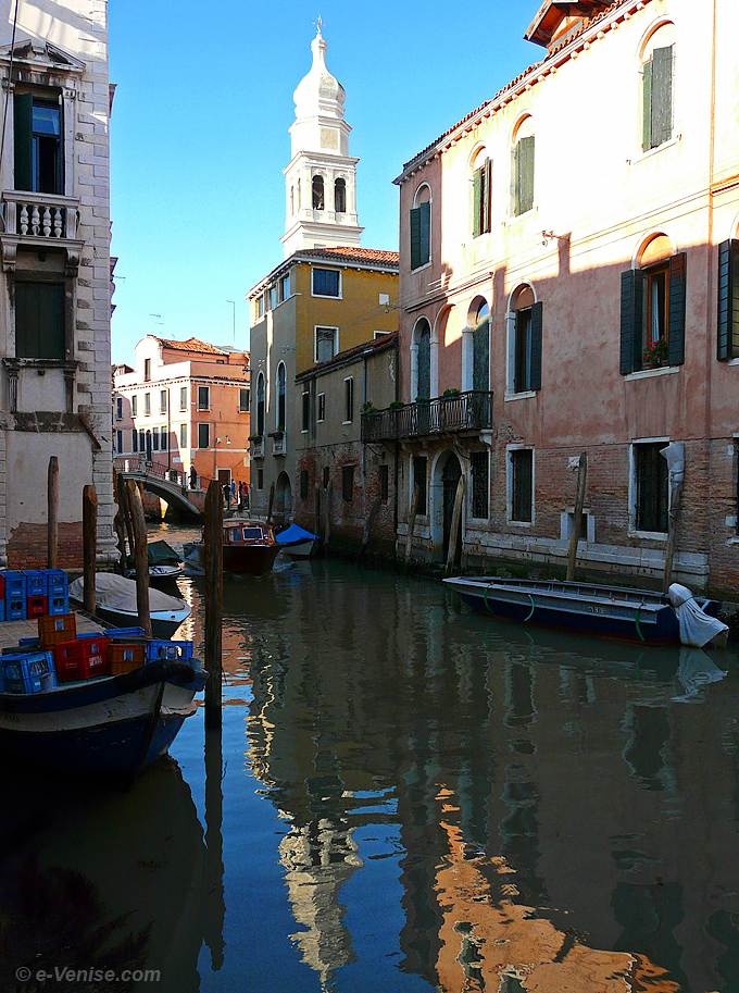 le rio de la pieta à Venise