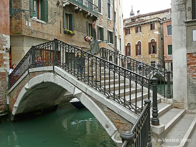 Pont Cavagnis dans le Castello à Venise