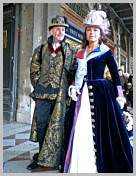Photos du Carnaval de Venise 2008 - Les Costumes et Masques de Carnaval des Nobles de Venise