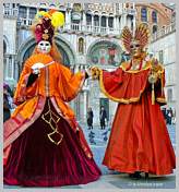 Photos du Carnaval de Venise 2008 - Les Costumes et Masques de Carnaval des Nobles de Venise