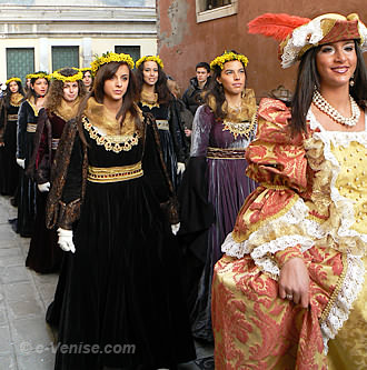 Festa delle Marie Venezia 2008 les demoiselles d'honneur