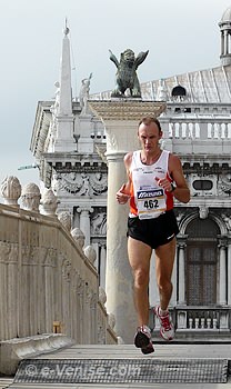 Marathon de Venise Colonnes Piazzetta