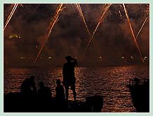 Le Feu d'Artifice de la Fête du Redentore 2008 à Venise