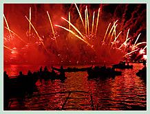 Le Feu d'Artifice de la Fête du Redentore 2008 à Venise