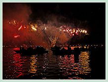 Le Feu d'Artifice de la Fête du Redentore 2008 à Venise