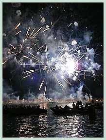 Le Feu d'Artifice de la Fête du Redentore 2008 à Venise