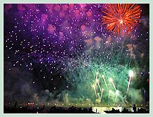 Le Feu d'Artifice de la Fête du Redentore 2008 à Venise