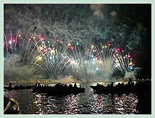 Le Feu d'Artifice de la Fête du Redentore 2008 à Venise