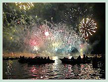 Le Feu d'Artifice de la Fête du Redentore 2008 à Venise