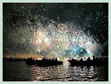 Le Feu d'Artifice de la Fête du Redentore 2008 à Venise