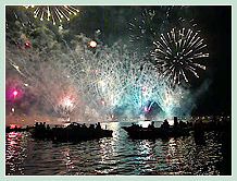 Le Feu d'Artifice de la Fête du Redentore 2008 à Venise