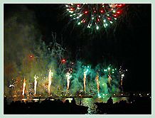 Le Feu d'Artifice de la Fête du Redentore 2008 à Venise