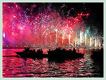 Le Feu d'Artifice de la Fête du Redentore 2008 à Venise