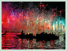 Le Feu d'Artifice de la Fête du Redentore 2008 à Venise