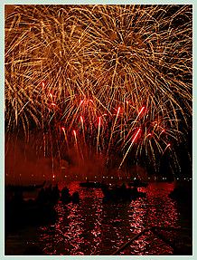 Le Feu d'Artifice de la Fête du Redentore 2008 à Venise