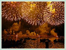 Le Feu d'Artifice de la Fête du Redentore 2008 à Venise