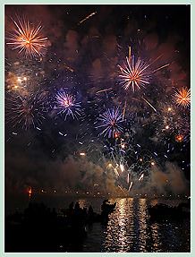 Le Feu d'Artifice de la Fête du Redentore 2008 à Venise