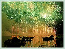 Le Feu d'Artifice de la Fête du Redentore 2008 à Venise