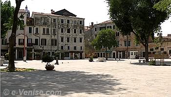 Ghetto de Venise : le Campo du Ghetto Nuovo 