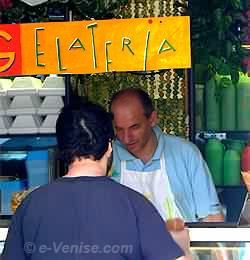 La Gelateria Alaska et son Patron