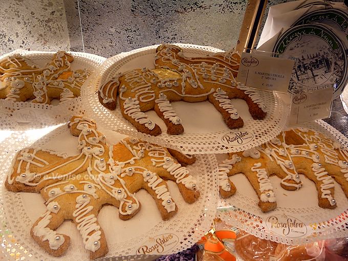 Les gâteaux de la Saint Martin à Venise