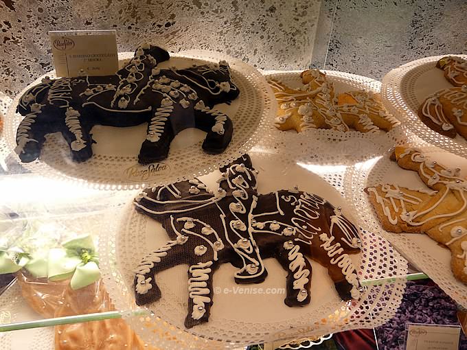 Les gâteaux de la Saint Martin à Venise
