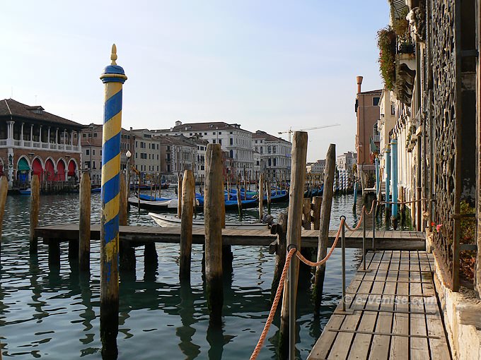 Le Grand Canal depuis le Palazzo Michiel Da Brusa dans le Cannaregio