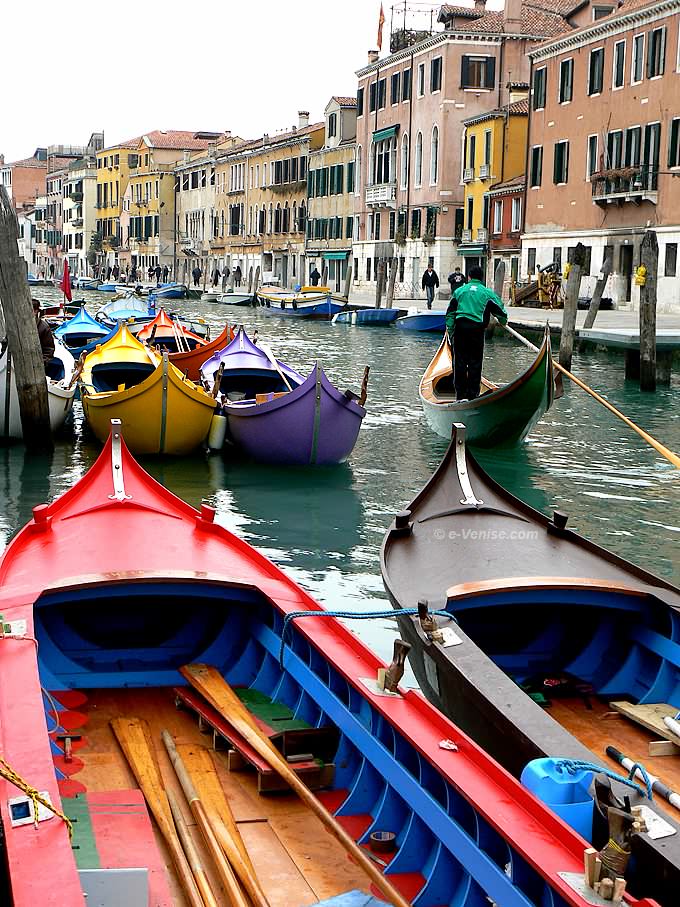 Régate de Caorline sur le Canal de Cannaregio à Venise