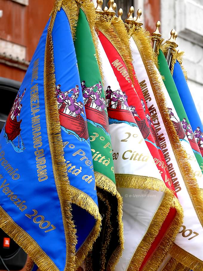 régate bandiere Venise