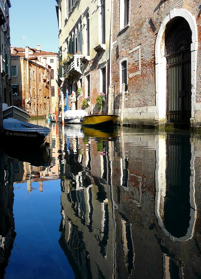 Le rio de la panada à Venise dans le Castello