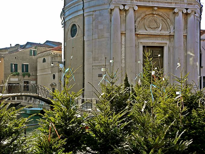sapin eglise santa maria de la madoneta Cannaregio Venise