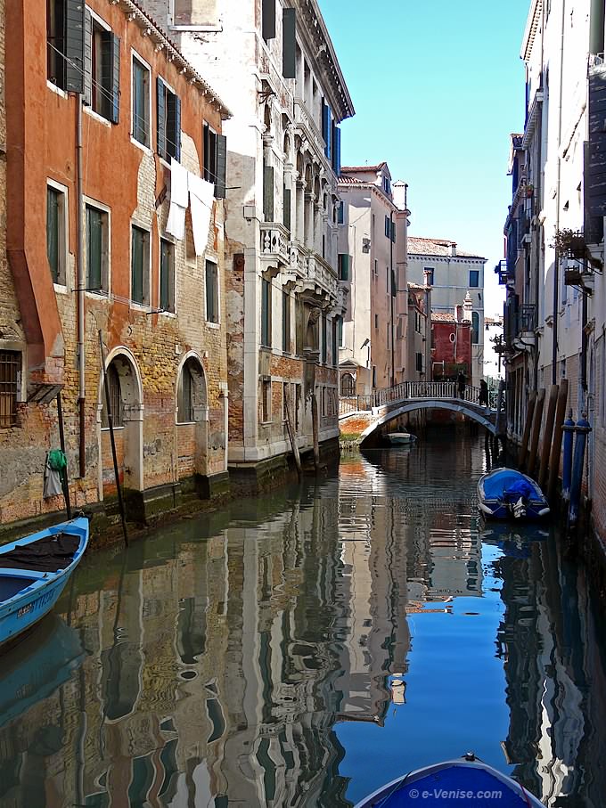 le rio et le ponte della Tetta dans le Castello venise