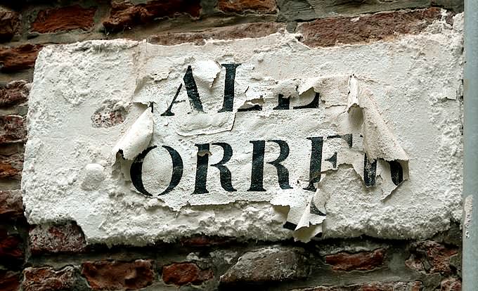nizioleto calle correr cannaregio Venise nizioleto calle correr cannaregio Venise