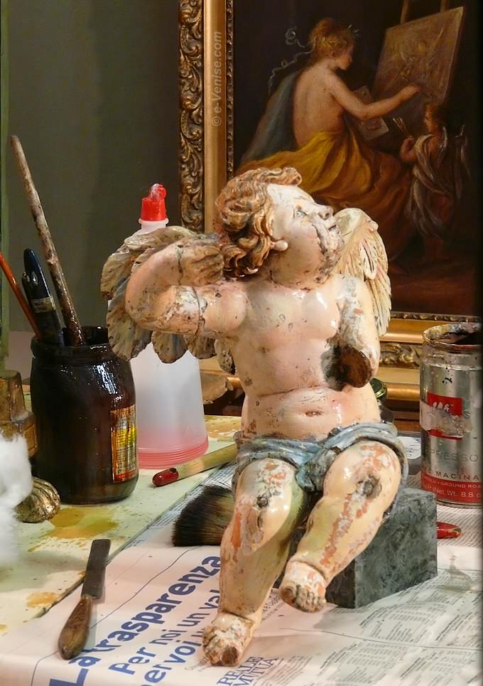 angelo dorure restaurateur antiquaire venise
