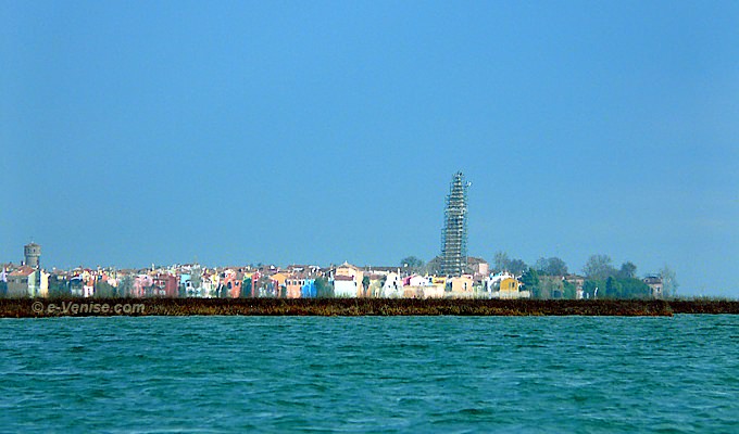ile de Burano lagune de venise
