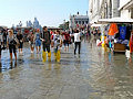 Acqua Alta sur la riva degli Schiavoni