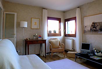 Le salon du côté de l'église San Francesco de la Vigna