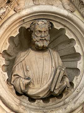 Buste de Saint Marc Porta della Carta