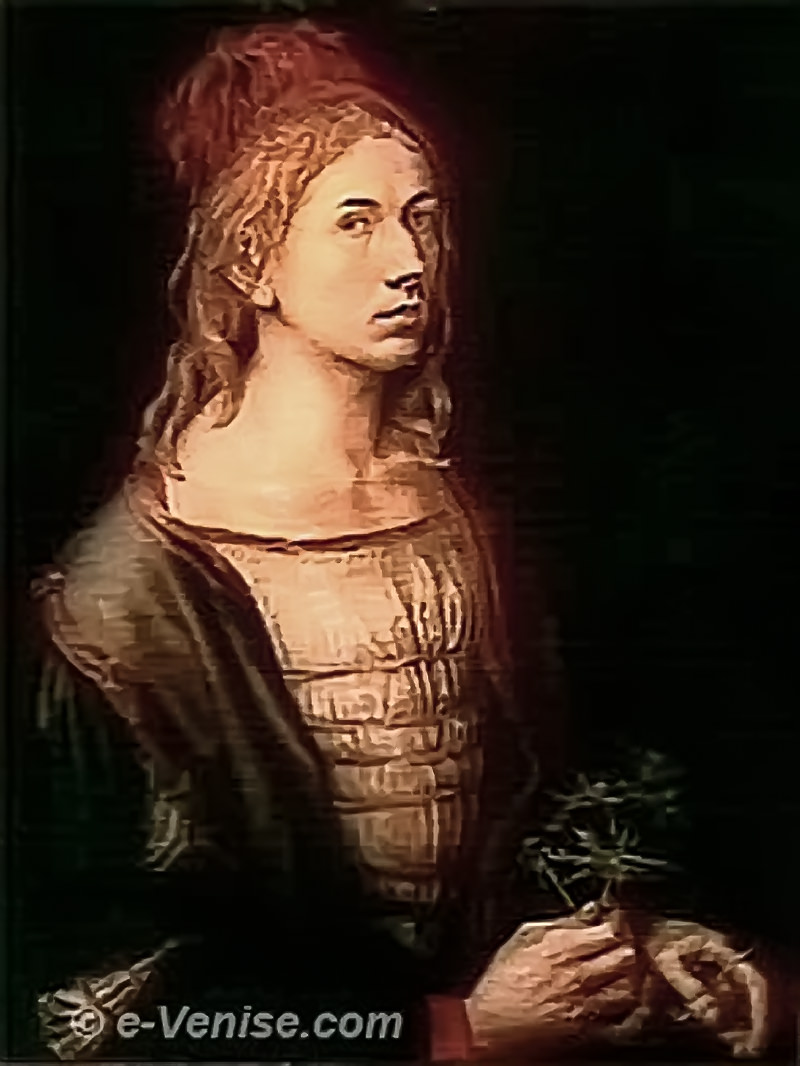 Albrecht Dürer autoportrait 1493