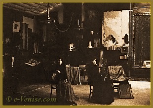 Maria Luisa Fortuny et Cecilia de Madrazoau Palazzo Martinengo