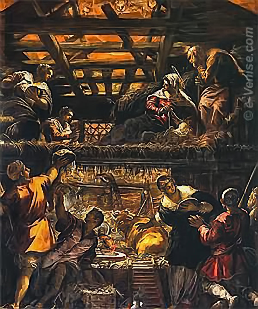 Tintoret Adoration des Bergers