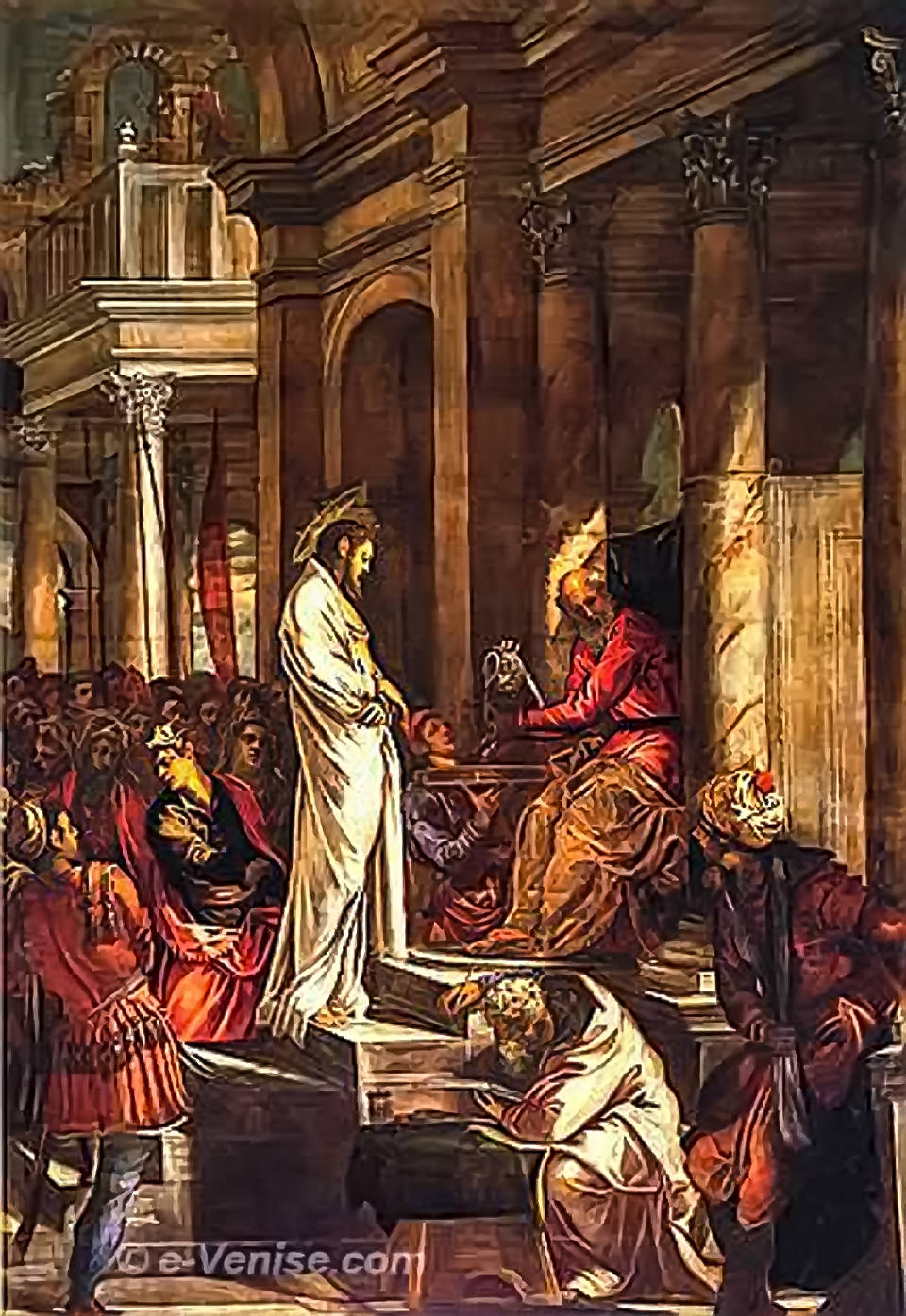 Tintoret - Le Christ devant Pilate