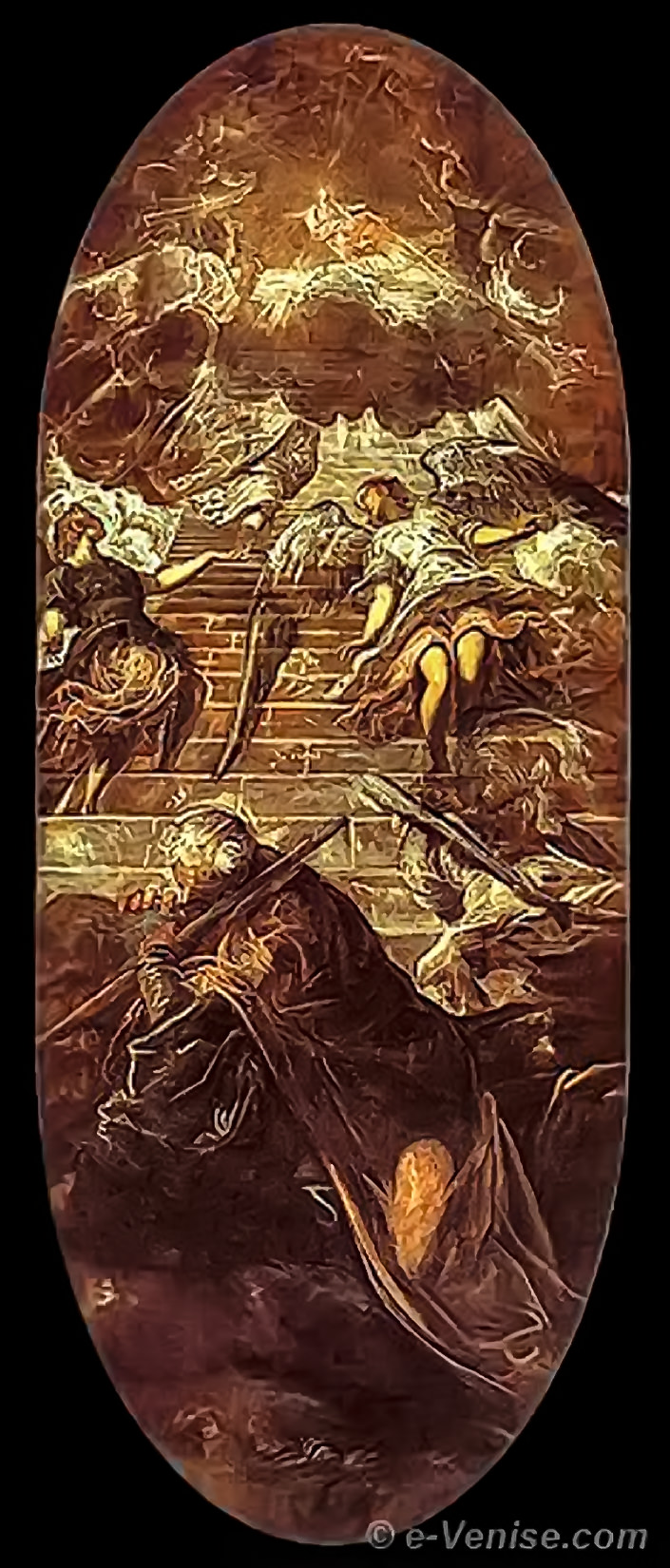 Tintoret L'Echelle de Jacob