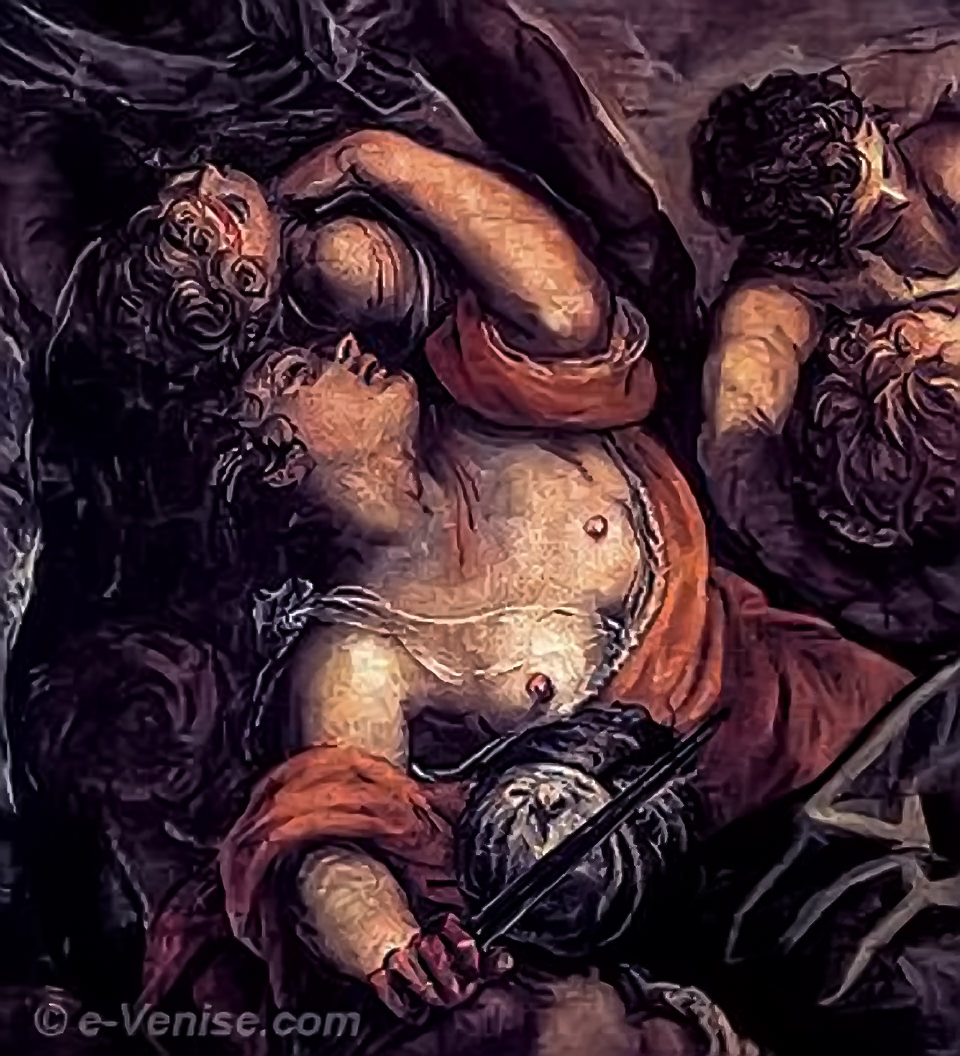 Tintoret le Massacre des Innocents - Détail