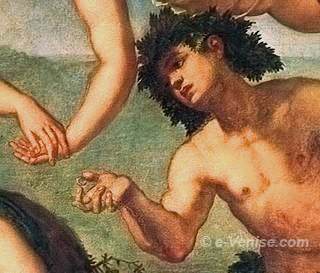 Tintoret Ariane Vénus et Bacchus