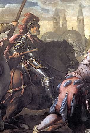 Andrea Gritti - Prise de Padoue par Palma Le Jeune (1578)