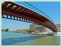 Pont Calatrava, le Quatrième pont de Venise sur le Grand Canal